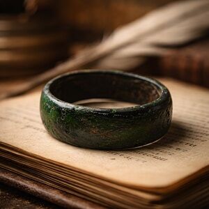 *NEW* Forest Green Coconut Band Ring